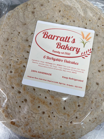 NEW Derbyshire Oatcakes