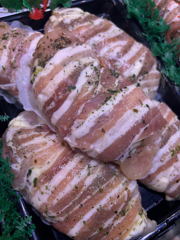 Chicken, Mozarella and Pesto Roast