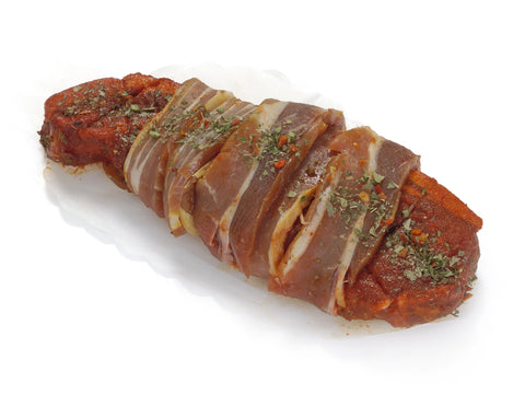 Italian Pork Sirloin Wraps