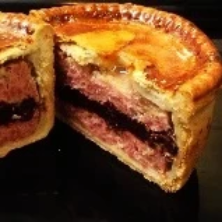 Pork, Black Pudding & Apple Pie